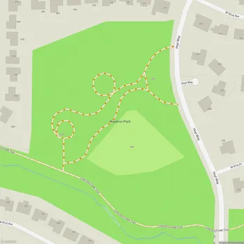 Map of Woodrun Park