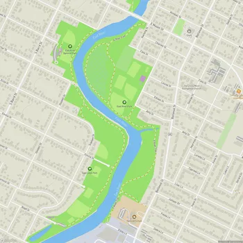 Map of East River Park