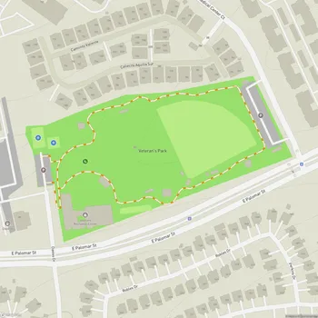 Map of Veteran's Park
