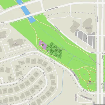 Map of Veterans Memorial Park