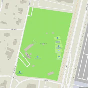 Map of Haynes Park