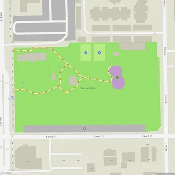 Map of Courson Park