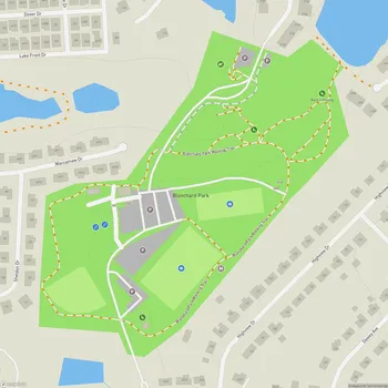 Map of Blanchard Park