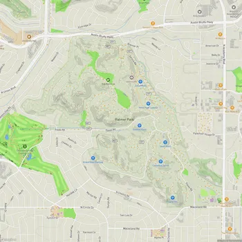 Map of Palmer Park