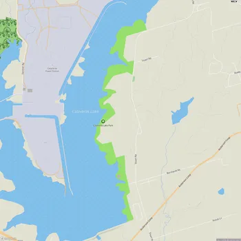 Map of Calaveras Lake Park