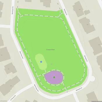 Map of Cresent Park