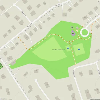 Map of Dowden Terrace Park