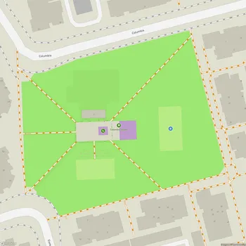 Map of Columbia Square