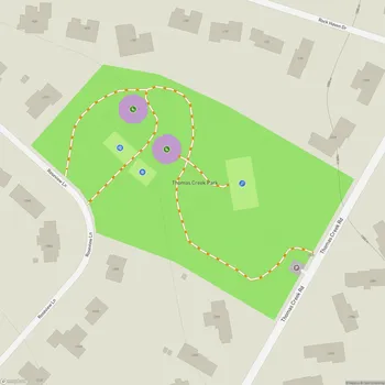 Map of Thomas Creek Park