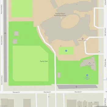 Map of Pacific Park