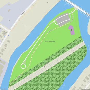 Map of Hurd's Island Park