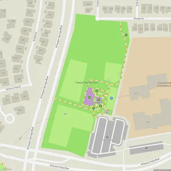 Map of Festival Foothills Park