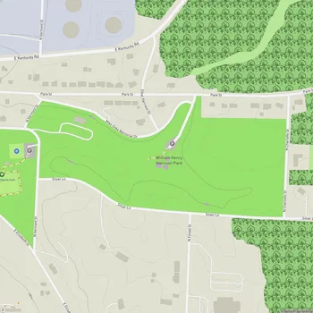 Map of William Henry Harrison Park