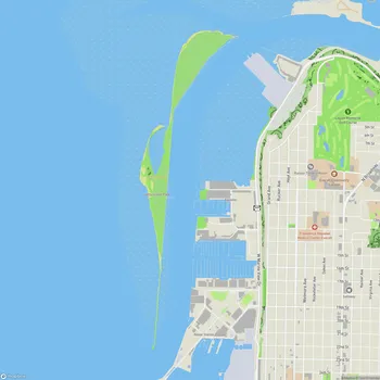 Map of Jetty Island Park