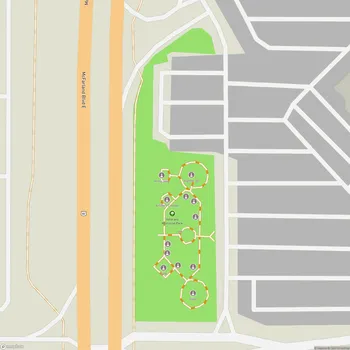 Map of Veterans Memorial Park