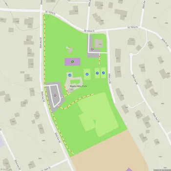 Map of Maple Hills Park