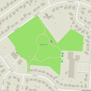 Map of Maybury Park