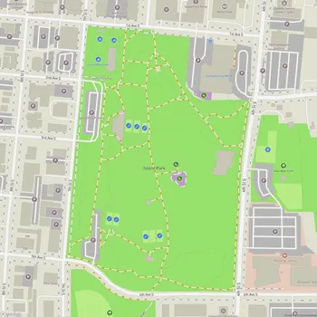 Map of Island Park