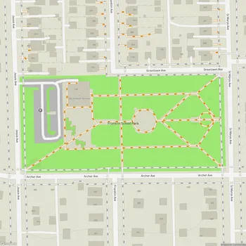 Map of Franklin School Park