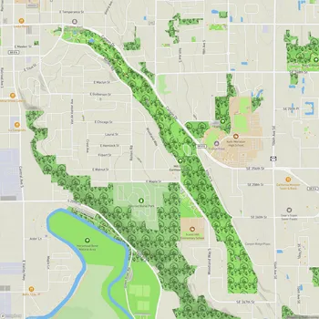 Map of Mill Creek Earthworks Park