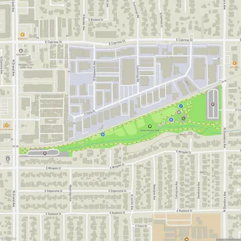 Map of Kahler Russell Park