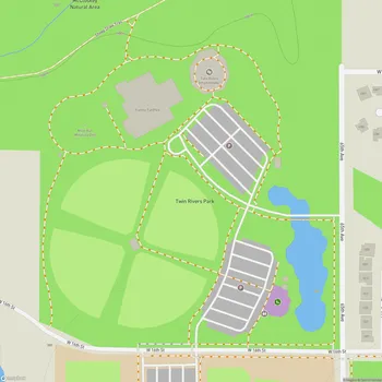Map of Twin Rivers Park