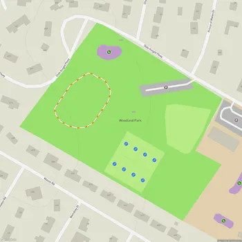 Map of Woodland Park