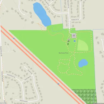 Map of Northeast Park