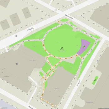 Map of Wilmore Centennial Park