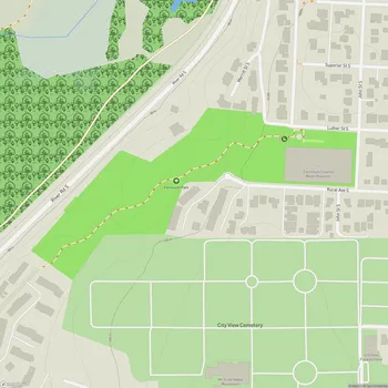Map of Fairmount Park