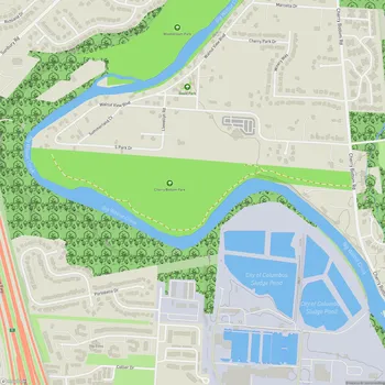 Map of Cherry Bottom Park