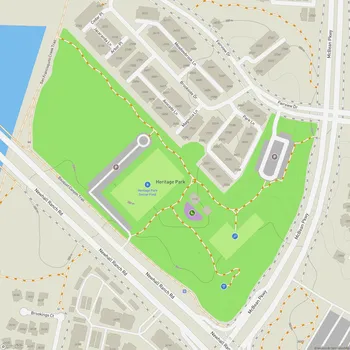Map of Heritage Park