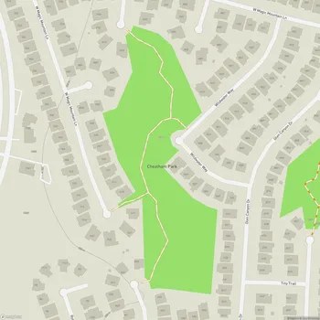 Map of Cheatham Park