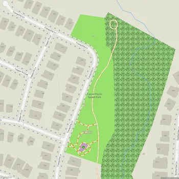 Map of Falcon Pointe Splash Park