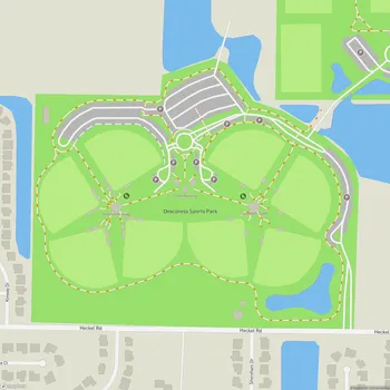 Map of Deaconess Sports Park