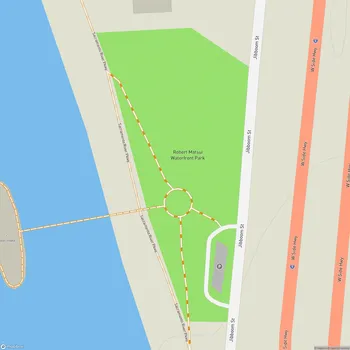 Map of Robert Matsui Waterfront Park