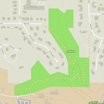 Map of Clyde Wilson Memorial Park