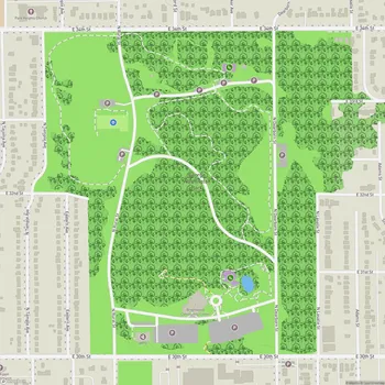 Map of George Washington Park