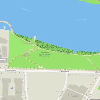 Map of International Shores at Town Lake Metropolitan Park