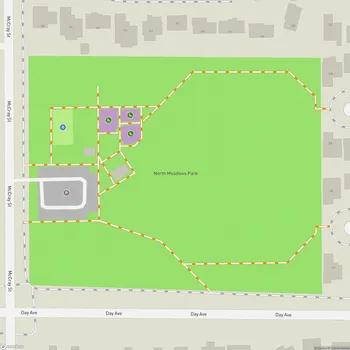 Map of North Meadows Park