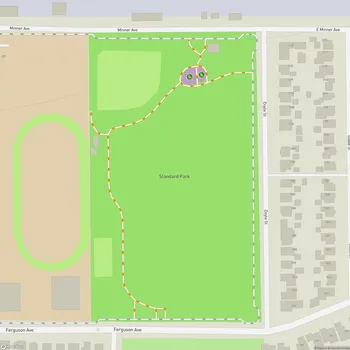 Map of Standard Park
