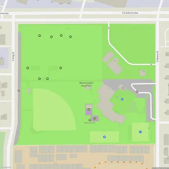 Map of Martin Luther King Park