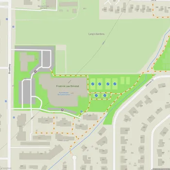 Map of Fredrick Law Olmsted, Jr. Park