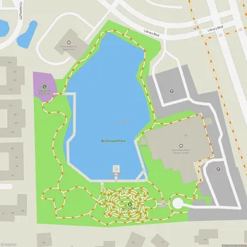 Map of Bird Island Park