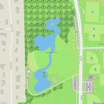 Map of Sportsman's Park