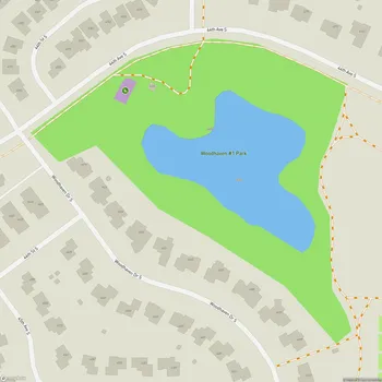 Map of Woodhaven #1 Park
