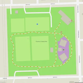 Map of Florence C Hardy Park