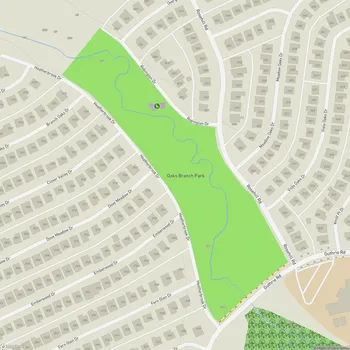 Map of Oaks Branch Park