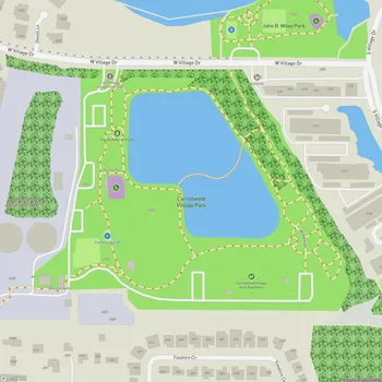 Map of Carrollwood Villiage Park