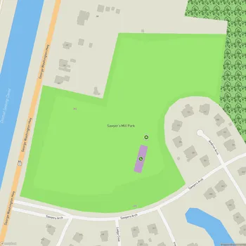 Map of Sawyer's Mill Park
